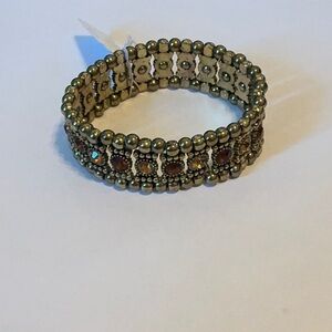 Copper Studded Stretch Bracelet